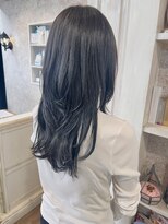 キャアリー(Caary)&nbsp;福山美容室caaryハッシュカット酸性ストレートレイヤー20代30代