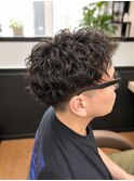 無造作ツイストスパイラルショート