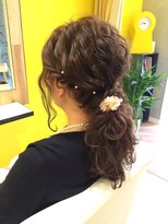 パッチ ヘアー(PATCH HAIR)&nbsp;ポニーテール×パール