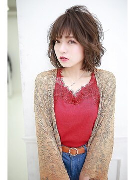 ラフィス ヘアー ポンテ 船橋店(La fith hair ponte) 【La fith】 大人可愛い☆ボブスタイル