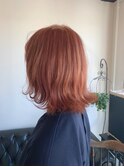 Orange 外ハネスタイル