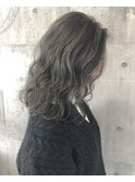 透明感ダークグレージュ