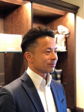 バーバーリング メソッド(BARBERING METHOD) アクティブなビジネスパーマスタイル