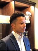 アクティブなビジネスパーマスタイル