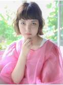 柔らかさ抜群くしゃカールボブ 浅草 美容室12