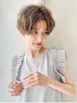 ユーリー(juurii) 柔らかさが女性らしいハンサムショート【juurii 菊地真理恵】