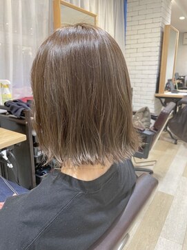 リソ 銀座(RISO) 【20代・30代】切りっぱなしボブ【RISO銀座】