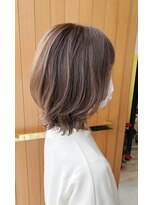 シャメル(Chamel)&nbsp;レイヤーボブ20代30代40代50代外ハネオージュアトリートメント