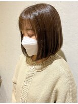 ルッカバイジェービー 行徳(lucca by jb) 黒髪/ボブルフ/ネビージュ/小顔/ワンレン/ボブ/ショート/前髪