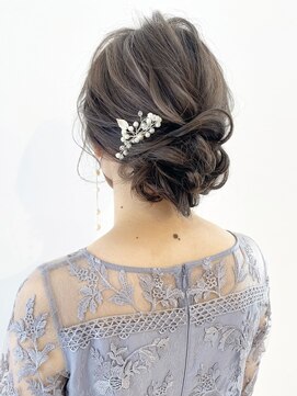 ヘアセット&メイク専門店 カスミ(Kasumi) ふんわり下めアップ