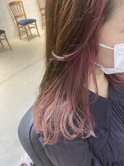 髪質改善/イヤリングカラー/インナーカラー/おしゃれ女子/大倉山