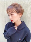 ショートカット ヘアピンアレンジ