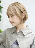 大人マッシュショート／丸みショート／イメチェン／30代40代50代
