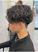 波巻きパーマスパイラルパーマツイストスパイラルパーマメンズ