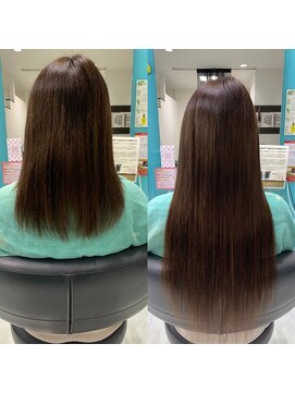 ヘアアンドメイク サファイア 豊橋店(ヘア&メイク SAPPHIRE) #イメチェン#エクステ#大変身#ギャル#清楚#正義