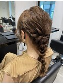 編み下ろしアレンジ/編み下ろし/zina博多筑紫口店