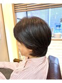 グラデーションショート40代50代60代