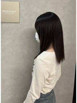 ケイカヘア(KEIKA Hair) ミディアムストレートヘア