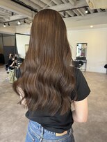 ナンバー(number+)&nbsp;20代30代40代大人可愛い髪質改善カラーヨシンモリ透明感