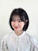 ジュネス 銀座(JYUNESU) 顔周り小顔カットボブレイヤーイルミナ透明感10代20代30代銀座