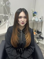 チェルシー 梅田(CHELSEA)&nbsp;レイヤーカット/ワンカールで決まる/韓国ヘア/大阪/梅田