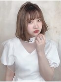 ミルクブラウン/ダークパープル/ナチュラルショート/夏/上尾