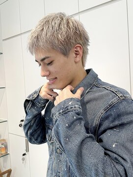 ロンドアンメゾン 原宿(Lond un Maison.) 【吉田智哉】スパイキーショート、ホワイトアッシュ