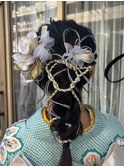 成人式ヘアセット