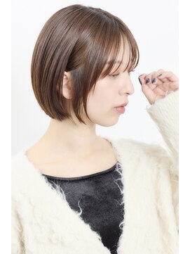 まとまる丸みボブ×似合わせカット【瀧上丈司】