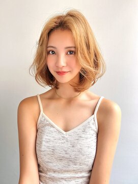 テイラー(Taylor) 【Taylor 大宮】ハイトーンベージュ×ボブレイヤー