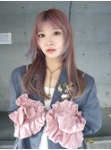 ケアブリーチハイトーンピンクラベンダーカラー