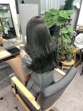 ノート(note) ☆透明感オリーブグレージュ髪質改善レイヤーカットブリーチなし