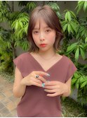『LOBBY』三浦 モテ愛され美髪くびれボブ×インナーベージュ