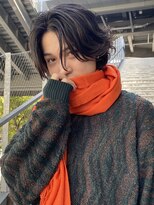 ユーフォリア 渋谷グランデ(Euphoria SHIBUYA GRANDE) ミディアムウルフ ニュアンスパーマ 毛流れパーマ MOMO