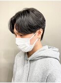 ニュアンスパーマセンターパートサイドパート韓国カルマパーマ