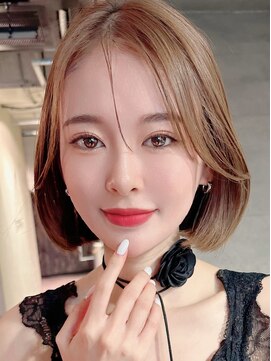 ルート 南堀江(route) 大阪似合わせ内巻きボブ