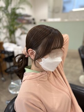 シャンクスヘア(SHANKS HAIR) お顔周りカット