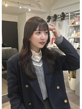 ファーム 大崎店(FAAM) 大人可愛い♪暗髪ベージュ×レイヤーカット