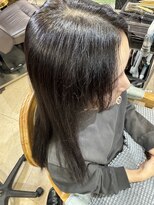 アンフィシュピトロワ(AnFye spi tlow) 縮毛矯正の失敗。。。ビビリ矯正で艶髪に変身♪