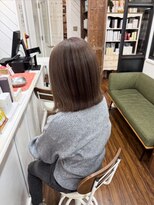 ユイマァル 倉敷店(YUIMARL)&nbsp;透明感カラー20代30代40代ブリーチグレージュカラー