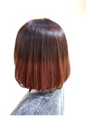 グラデーションカラー,スモーキーピンク,オレンジベージュ/草加