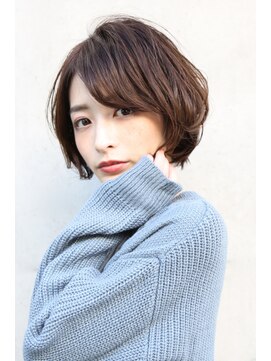 ソレイユ(Soleil) ショートボブ/20代/30代/40代/ワンカール/くびれヘア/小顔