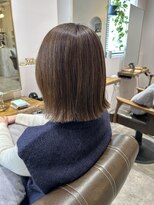 アンユヘアー 与野駅前店(unu.hair)&nbsp;30代40代50代与野/イメチェン大人女性/ボブ