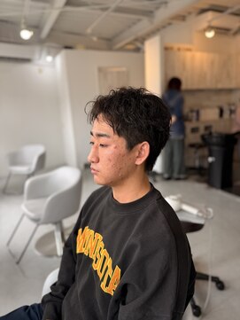 ソイクフ(SOY KUFU) メンズ刈り上げスパイキーショートスタイル