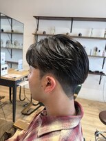サラ(sarah) メンズカット+縮毛矯正