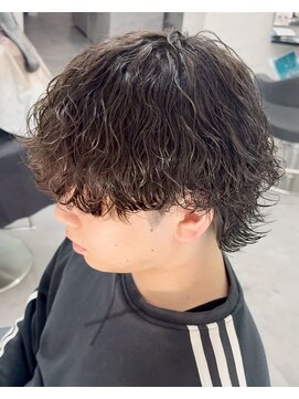 アノ 大分中央町店(Ano.) 大分シャドウパーマメンズマッシュ波巻きパーマツイストパーマ