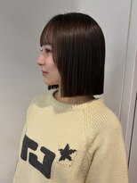 アクシス ナゴヤ(AXIS NAGOYA)&nbsp;ミルクティーブロンド/ダークブルー/デジタルパーマ