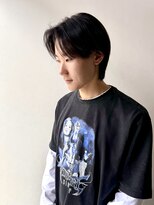ラフ バイ マグ 南松本(R.A.F. by Mag)&nbsp;メンズセンターパートウルフニュアンスパーマカルマパーマゆるめ
