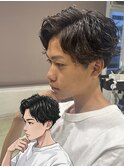 毛流れパーマ【大阪/福島区/野田阪神/藤田翔吾】