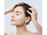 ★全体染め（ミディアム/頭頂部より45cm)+頭皮ケアセット★￥5800→￥5350